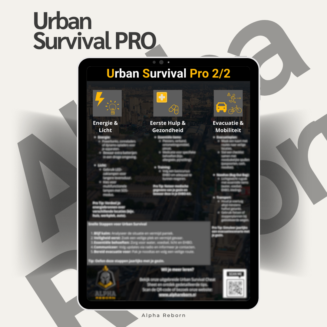 Urban Survival PRO Sheet - Afbeelding 2